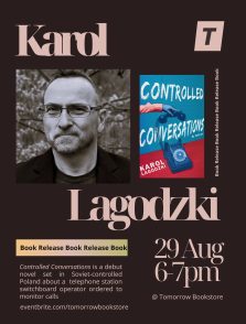 Tomorrow Bookstore Controlled Conversations Book Release